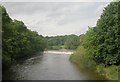 River Wharfe & Weir from Bridgefoot in LS23 6AJ