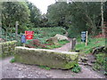 Stanton Moor - Footpath Entrance from Birchover Road in Birchover