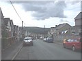 Thomas St, Gilfach Garden Village,Gilfach Goch, from the junction with Oak St in CF39 8UN