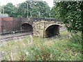 Railway bridges, Millfield Road, Horbury in WF4 3DP