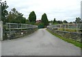 Railway bridge off Southfield Lane, Horbury in WF4 5LD