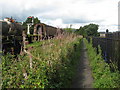 Darley Dale - Footpath next to railway in DE4 2EY