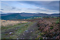 Track leading to the mobile phone mast on Creag a' Chlamhain in AB35 5UN