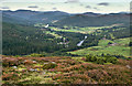 Hillside on the west side of Creag a' Chlamhain in AB35 5UN