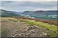 On the summit of Creag a' Chlamhain looking east in AB35 5UN