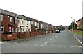 Primrose Lane - viewed from Burton Row in LS10 2AY
