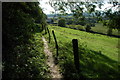 Footpath past Frith Farm in HR8 1LW