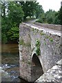 Lock Road Bridge over the Afon Wysg-River Usk in LD3 7SN