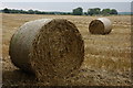 Straw bales at Besford in WR8 9ES
