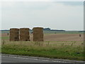 Haystacks by the A303 in SP3 4TJ
