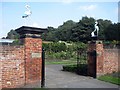 Walled garden entrance in WF2 8DS