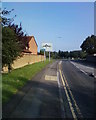 Traffic Sign in Pear Tree road Bradley Stoke in BS32 4QL
