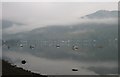 Lochgoilhead on a misty October day in Lochgoilhead