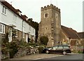 The parish church of Plaxtol in TN11 9SF