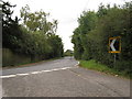 Junction onto Biddenden Road, near High Halden, Kent in TN30 6SU