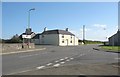 The crossroads at Trefor viewed from the west in LL65 3UW
