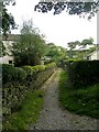 Footpath - Spring Avenue, Thwaites Brow in BD21 4YQ
