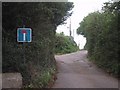 No Through Road in Sweetham in EX17 1AN