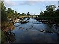 The Wharfe flowing towards Grassington in BD23 5ND