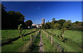 Cattistock Church from the public footpath in DT2 0JQ