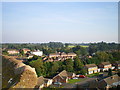 Southeast over Shifnal from the tower of St Andrew's church in TF11 8AZ
