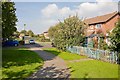 Path approaching Wood Glade Close, Marchwood in SO40 4WZ