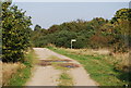 Footpath junction, East of Canterbury in CT1 1DW