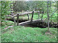Footbridge near Lee Farm in S33 7ZJ