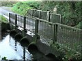 Road across River Kenson at Cuckoo Mill Penmark in CF62 3DN