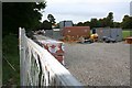 Construction in the rec in Aston Tirrold