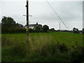 Electricity poles at Balnacroft in PH15 2QS