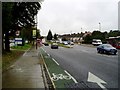 Uxbridge Road - outside Ealing hospital - looking west in UB1 3EP