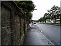 Uxbridge Road, looking west towards the Iron Bridge, Southall. in UB1 3EP