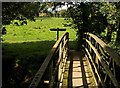 Footbridge across the Teign, Preston in TQ12 3PP