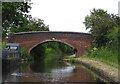 Streethay Bridge No 86, Coventry Canal, Staffordshire in WS13 8RZ